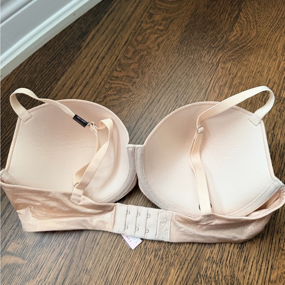 VICTORIA’S SECRET Rhinestone Sparkly Dream Angels Lined Demi Size 34DD Brand New - Picture 4 of 11